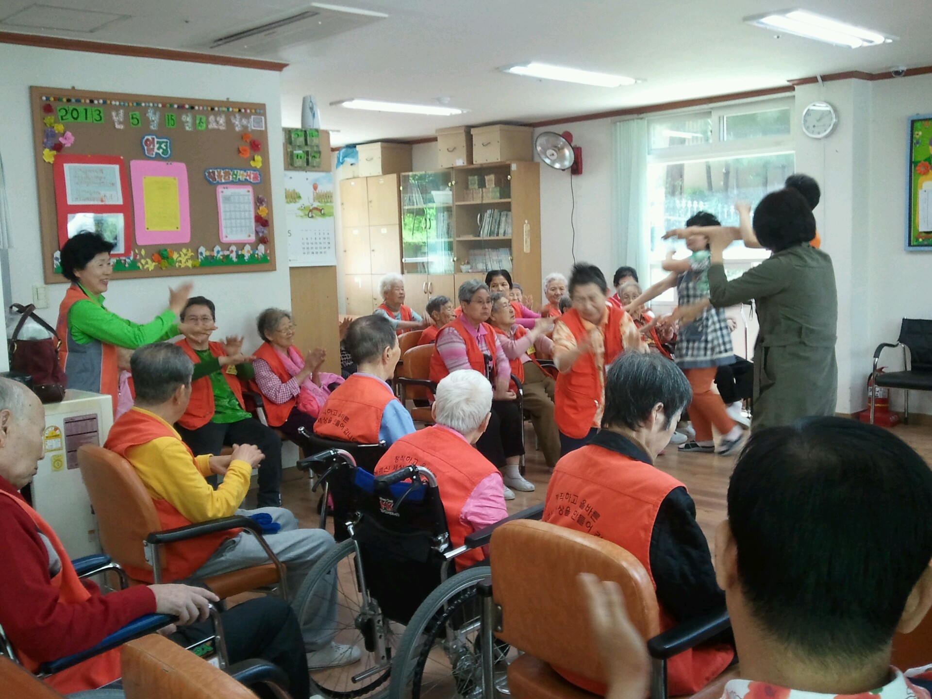 찾아가는 건강교실 사진