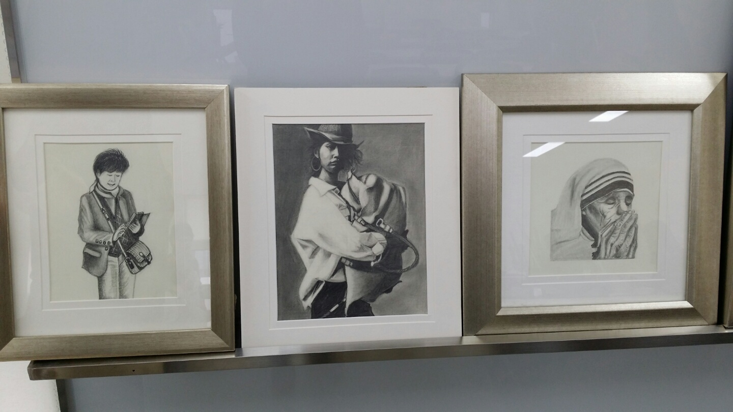 인물화 (케리커처) 사진