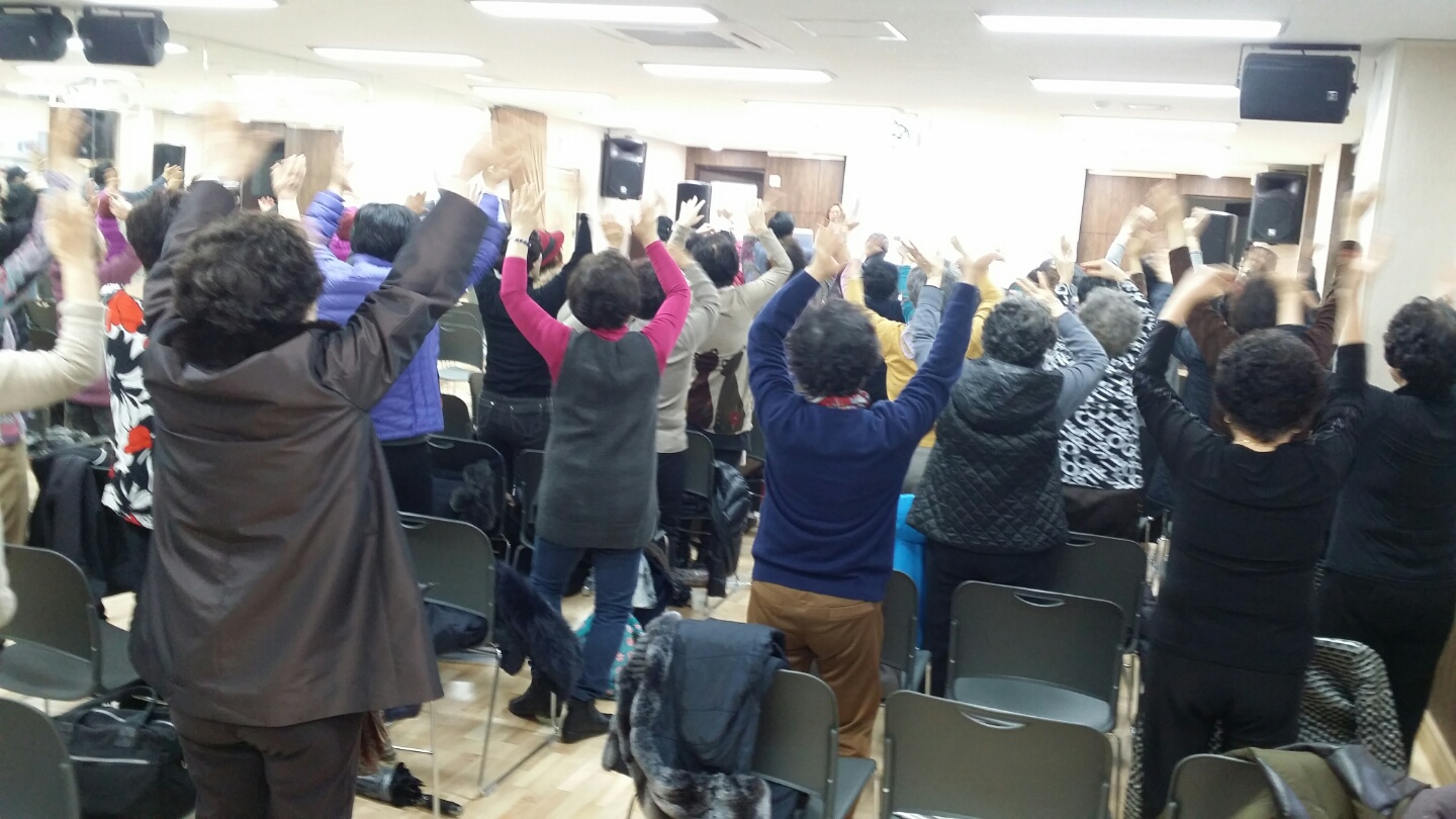 노래교실 3반 금요일 13:30~15:20 김영 강사 수업장면 사진