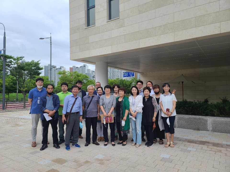 영덕동청사추진위원회에서  방문(7월1일) 사진