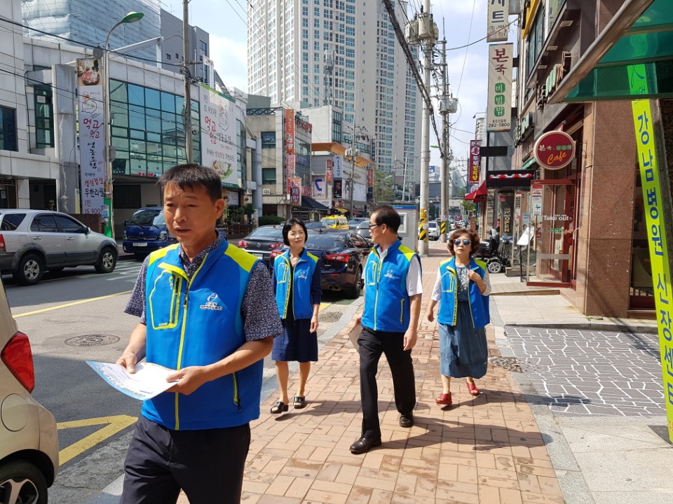 2017년 4분기 수강생 모집을 위한 홍보활동 사진